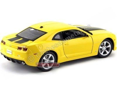 Cochesdemetal.es 2010 Chevrolet Camaro SS RS Amarillo 1:18 Maisto 31173 2