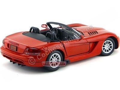 Cochesdemetal.es 2003 Dodge Viper SRT-10 Convertible Rojo 1:18 Motor Max 73137 2