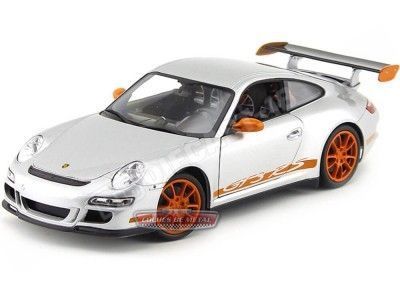 Cochesdemetal.es 2006 Porsche 911 (997) GT3 RS Gris 1:18 Welly 18015