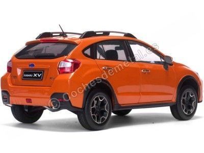 Cochesdemetal.es 2014 Subaru XV Tangerine Orange Pearl 1:18 Sun Star 5571 2