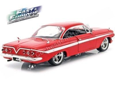 Cochesdemetal.es 1970 Chevrolet Impala "Fast & Furious 8" Red 1:24 Jada Toys 98426 253203051 2