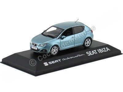 Cochesdemetal.es 2017 Seat Ibiza IV 5 Door Atul Nayarra Blue 1:43 Seat Autoemocion 19