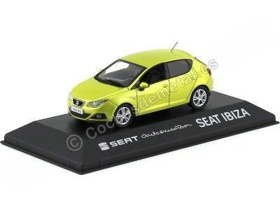 Cochesdemetal.es 2017 siège Ibiza Mk. IV 5 portes Citrus jaune 1:43 siège Autoemocion 34