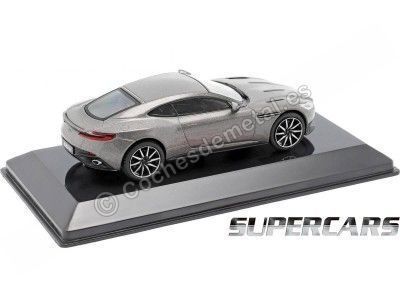 Cochesdemetal.es 2016 Aston Martin DB11 "Supercars" Gris Metalizado 1:43 Editorial Salvat SC04 2