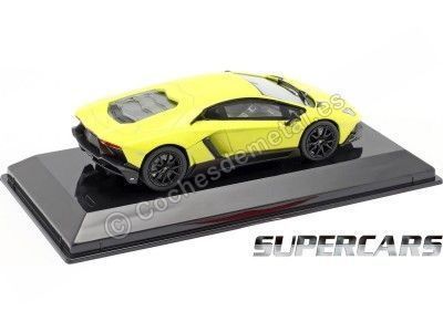 Cochesdemetal.es 2013 Lamborghini Aventador LP 720-4 "SuperCars" Amarillo 1:43 Editorial Salvat SC07 2