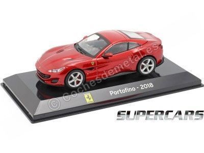 Cochesdemetal.es 2018 Ferrari Portofino "SuperCars" Rojo 1:43 Editorial Salvat SC08