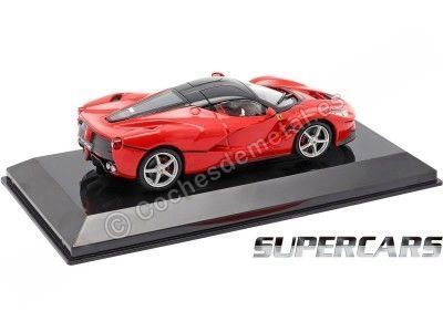 Cochesdemetal.es 2013 Ferrari LaFerrari "SuperCars" Rojo-Negro 1:43 Editorial Salvat SC11 2